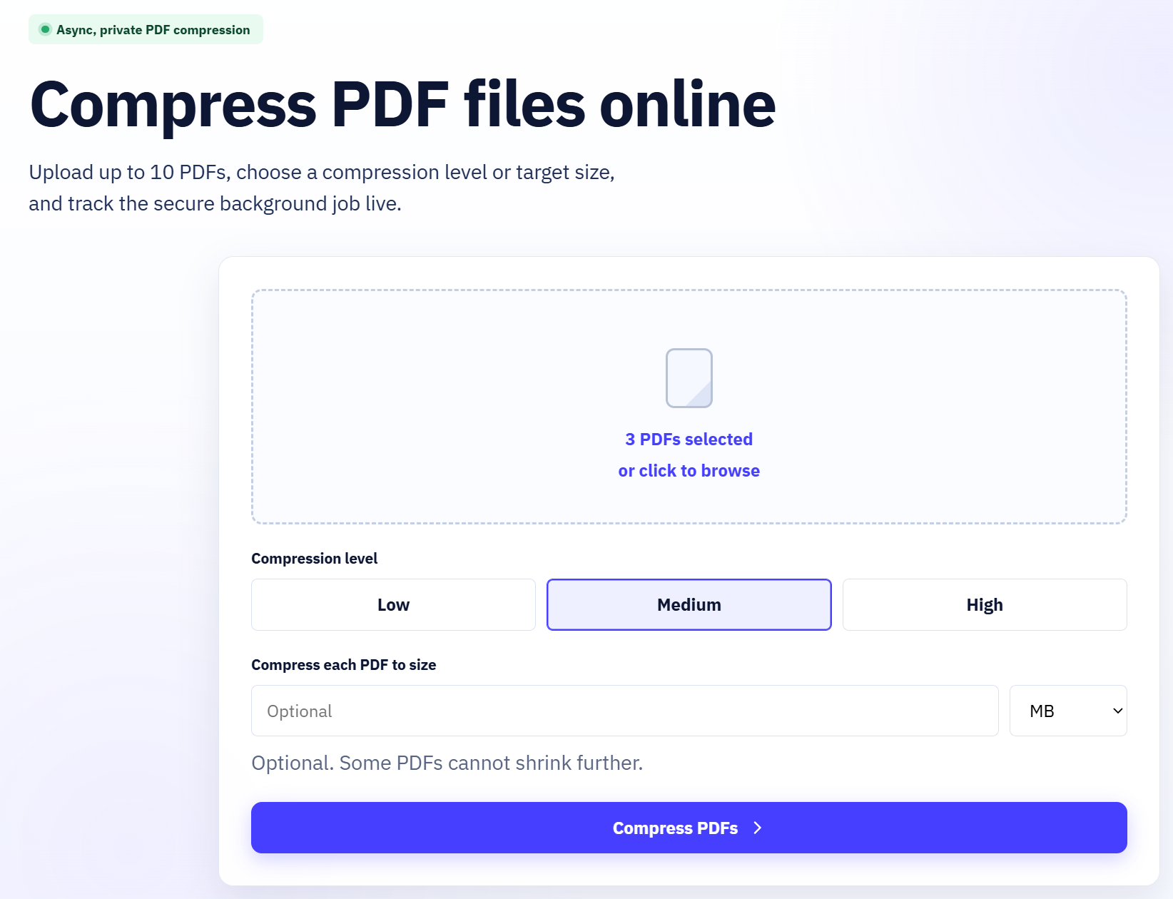 PDFWorks – Online PDF & File Processing Platform